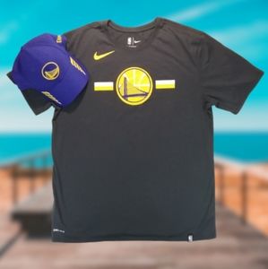 Golden State Warriors Basketball Shirt & Snapback